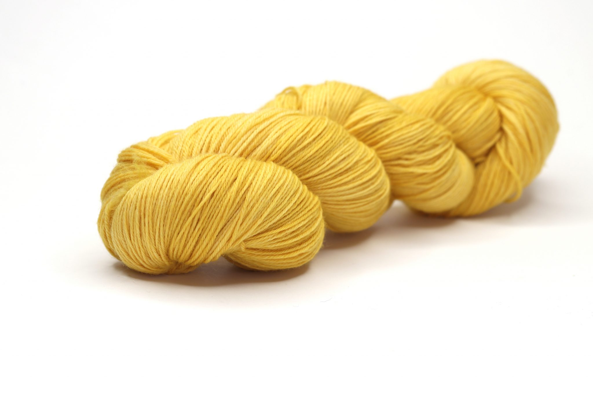 5051 mustard yellow, pale Bilum hand dyed yarns