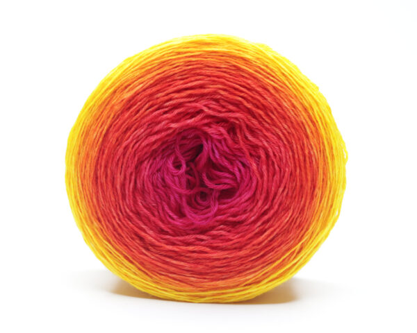 LOLI - hand dyed gradient yarn - 100g ball - merino wool - 118 Eta - Image 2