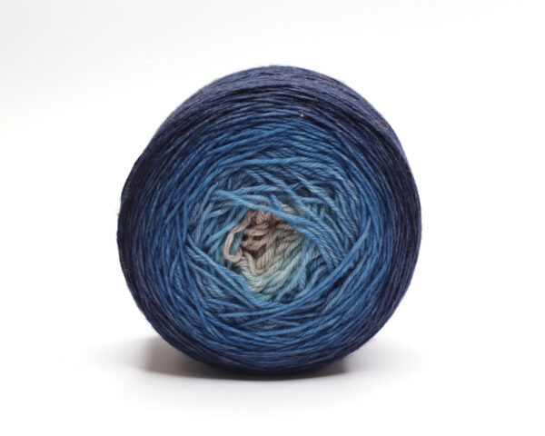 LOLI - hand dyed gradient yarn - 100g ball - merino wool - 29 Rudi - Image 2