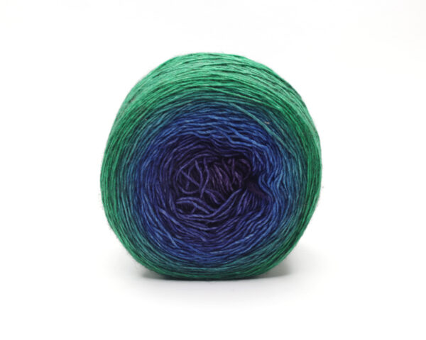 NAMBA2 - hand dyed gradient - merino/yak/silk - Merse (20)