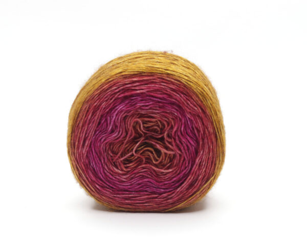 NAMBA2 - hand dyed gradient - merino/yak/silk - OOAK (B65)