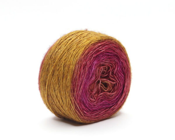 NAMBA2 - hand dyed gradient - merino/yak/silk - OOAK (B65) - Image 2