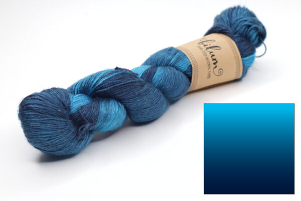 KALANG2 - hand dyed gradient yarn - pure silk - 163 PÉTER