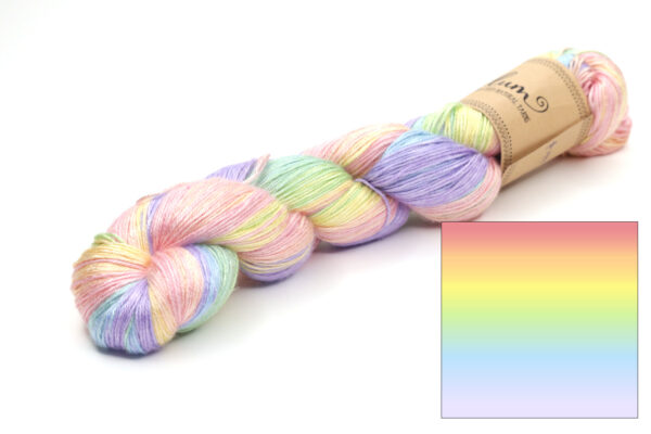 KALANG2 - hand dyed gradient yarn - pure silk - 17 HELKA