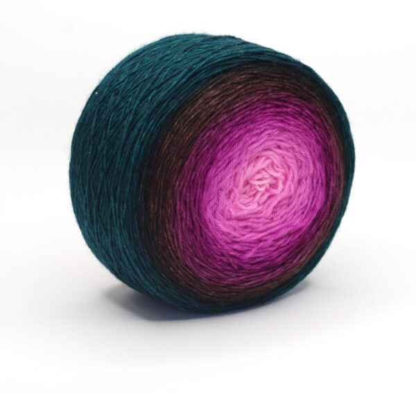 LOLI - hand dyed gradient yarn - 150g/750m - merino wool - 05 JULI