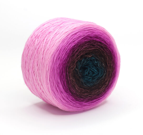 LOLI - hand dyed gradient yarn - 150g/750m - merino wool - 05 JULI - Image 2