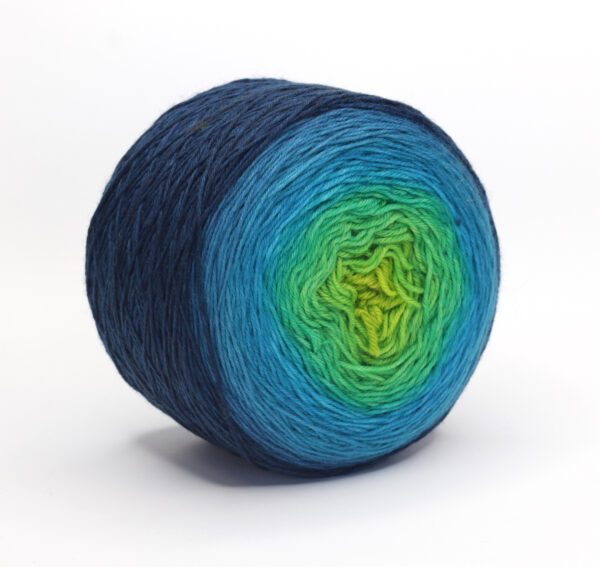 LOLI - hand dyed gradient yarn - 150g/750m - merino wool - 220 LISA - Image 2