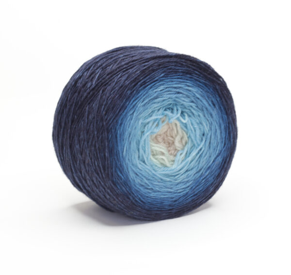 LOLI - hand dyed gradient yarn - 150g/750m - merino wool - 29 RUDI