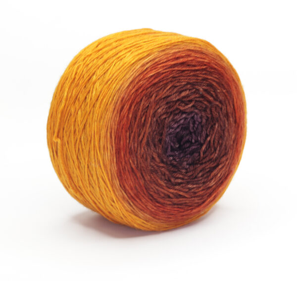 LOLI - hand dyed gradient yarn - 150g/750m - merino wool - 325 MATILDA