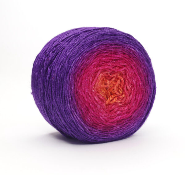 MARMAR - hand dyed gradient yarn - merino/silk 100g - 03 VIKI