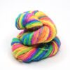 LAIT - hand dyed "repeat gradient" yarn - silk with brushed merino - H02 Electric Dream