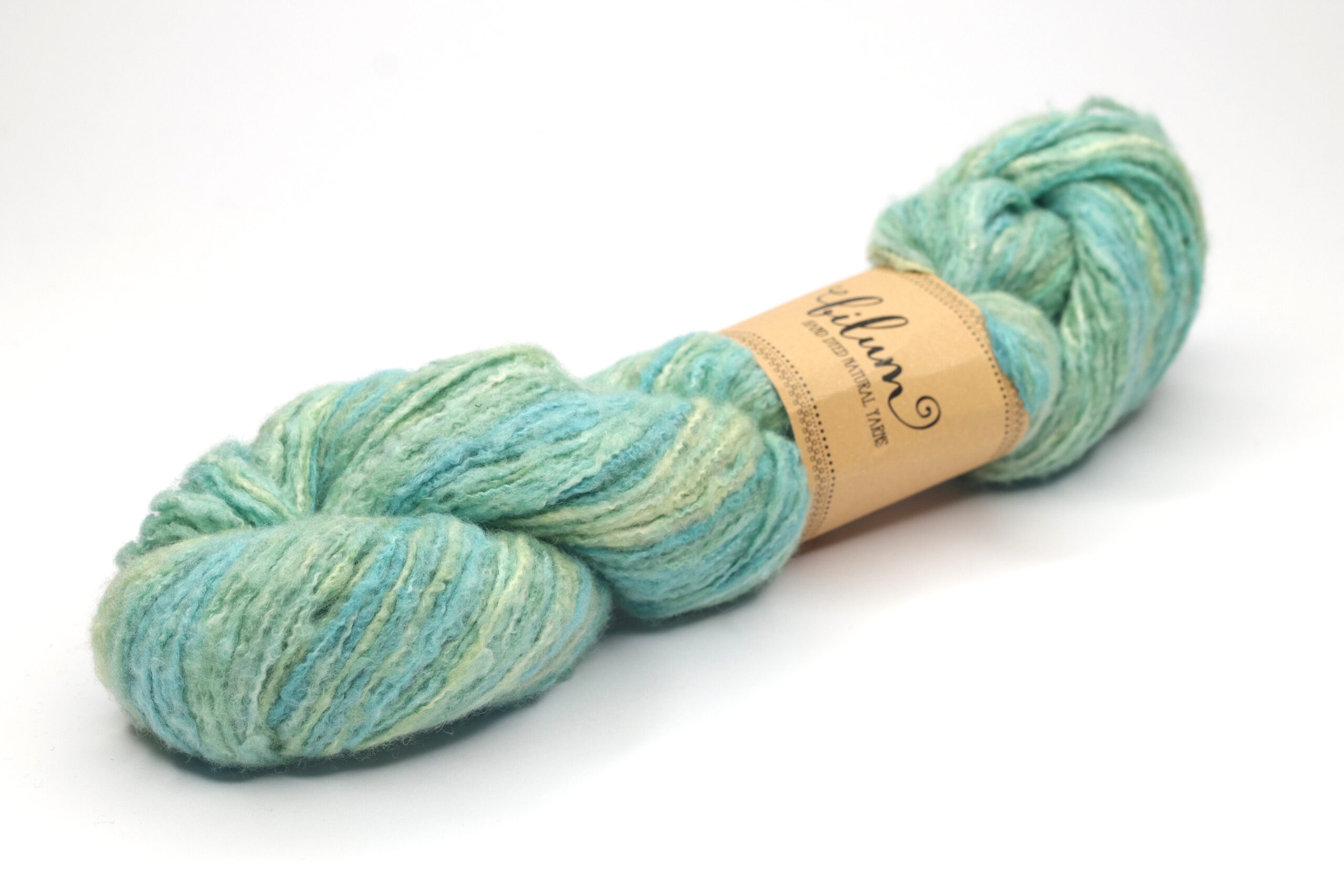 LAIT - hand dyed "repeat gradient" yarn - silk with brushed merino - H09 Herbal Garden - Image 2