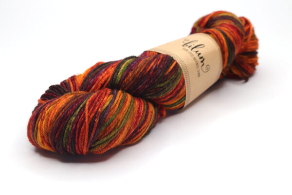 TUPTUP - hand dyed yarn - merino "repeat gradient" - H03 Autumn leaves - Image 2