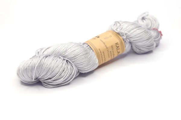 KALANG2 - hand dyed semisolid yarn - 100g - mulberry silk - 413-1 silver