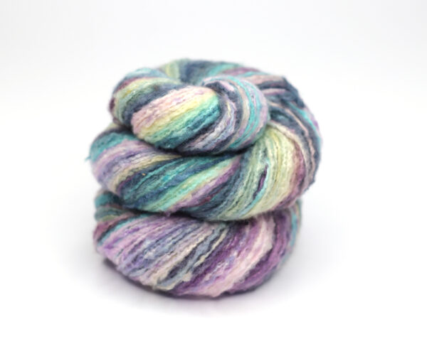 LAIT - hand dyed "repeat gradient" yarn - silk with brushed merino - H16 Spring is Here!