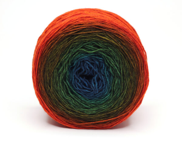 LOLI - hand dyed gradient yarn - 150g/750m - merino wool - 279 Melinda - Image 2
