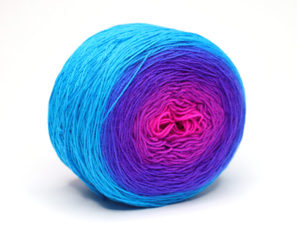 LOLI - hand dyed gradient yarn - 150g/750m - merino wool - 336 Lujzi - Image 2