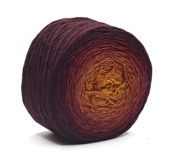 LOLI - hand dyed gradient yarn - 150g/750m - merino wool - 16 Dóra - Image 2
