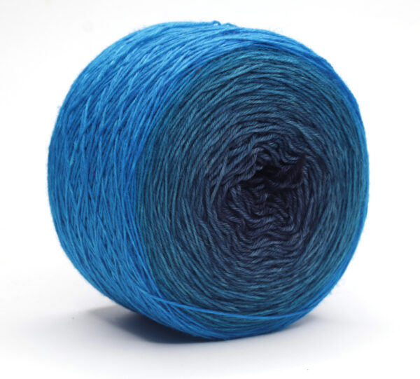 LOLI - hand dyed gradient yarn - 150g/750m - merino wool - 163 Péter