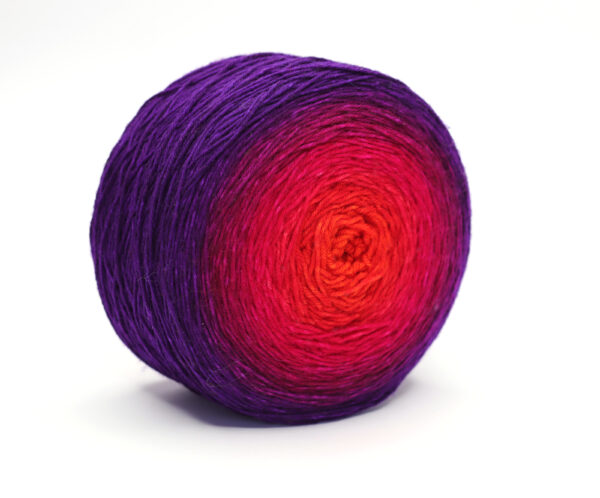 LOLI - hand dyed gradient yarn - 200g ball - merino wool - 03 Viki