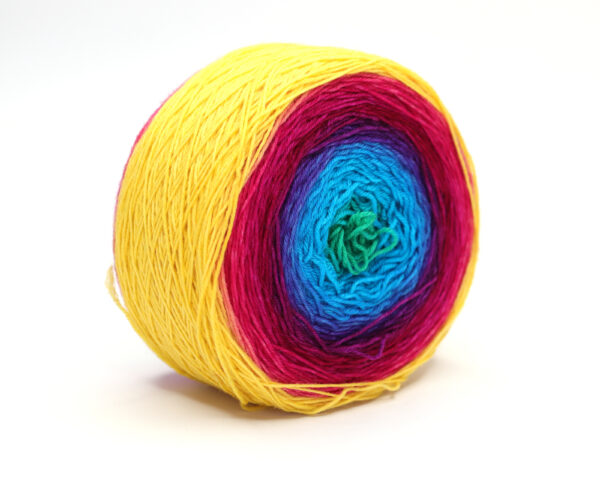 LOLI - hand dyed gradient yarn - 200g ball - merino wool - 315 Julcsi