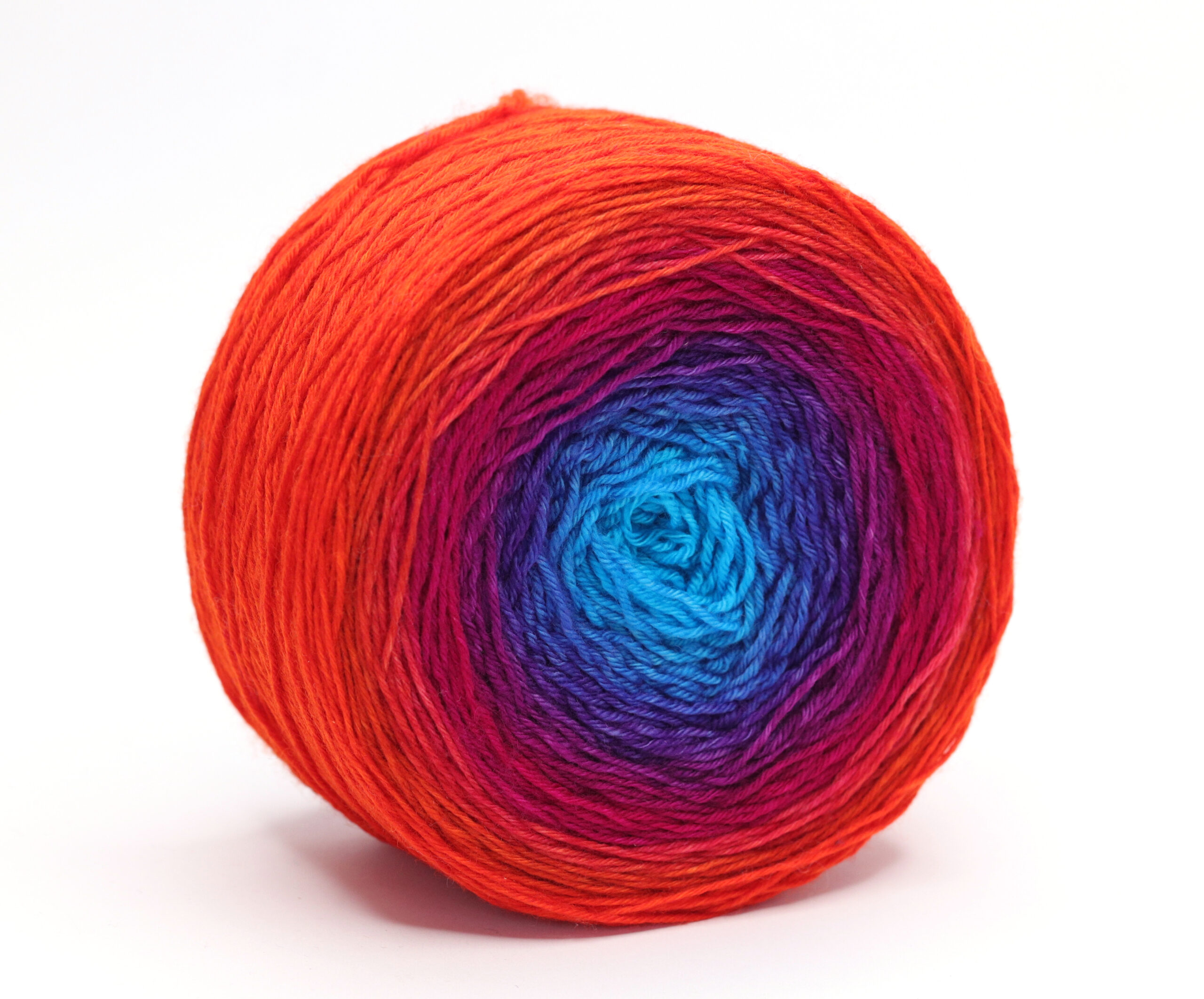 LOLI - hand dyed gradient yarn - 200g ball - merino wool - 316 Viola