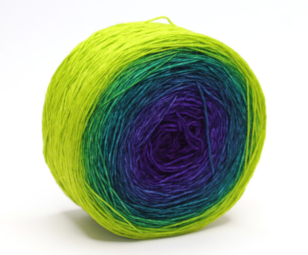 LOLI - hand dyed gradient yarn - 200g ball - merino wool - 324 Lola - Image 2