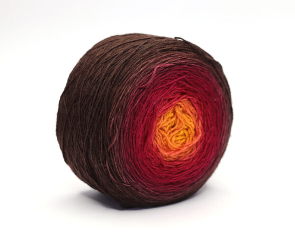 LOLI - hand dyed gradient yarn - 200g ball - merino wool - 332 Dorka