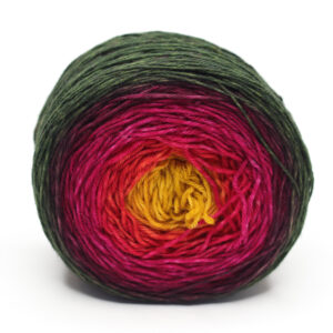 LOLI - hand dyed gradient yarn - 100g ball - merino wool - 01 Angi