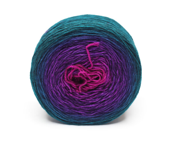 LOLI - hand dyed gradient yarn - 100g ball - merino wool - 28 Csilla - Image 3