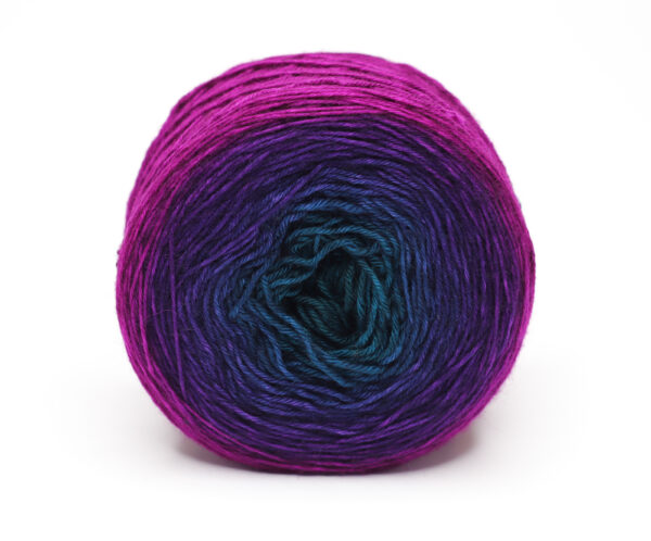LOLI - hand dyed gradient yarn - 100g ball - merino wool - 28 Csilla - Image 4