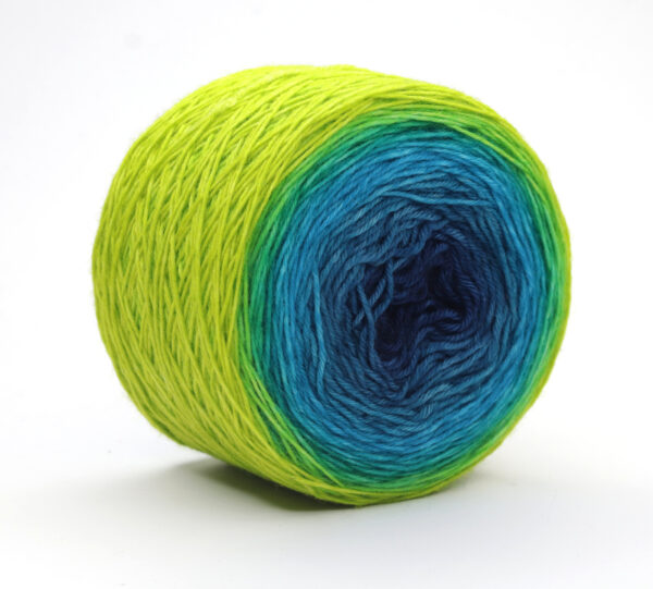 LOLI - hand dyed gradient yarn - 100g ball - merino wool - 220 Lisa