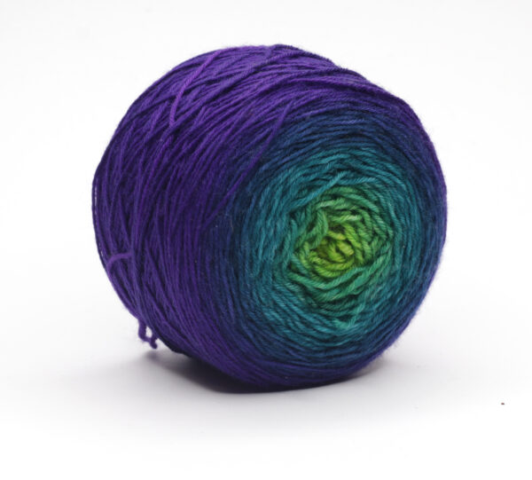 LOLI - hand dyed gradient yarn - 100g ball - merino wool - 324 Lola