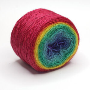 PATO - hand dyed gradient yarn - silk and baby camel - 19 Panni