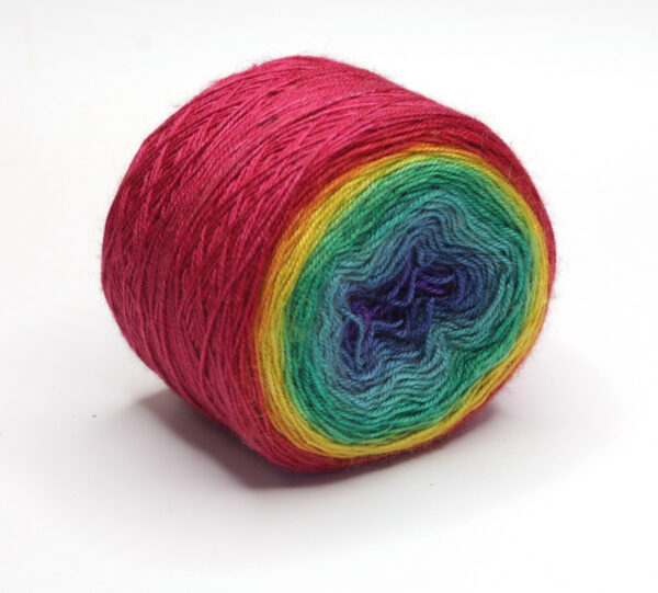 PATO - hand dyed gradient yarn - silk and baby camel - 19 Panni