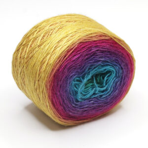 PATO - hand dyed gradient yarn - silk and baby camel - 315 Julcsi