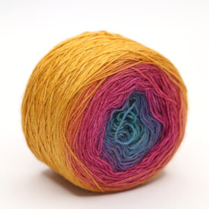 PATO - hand dyed gradient yarn - silk and baby camel - 337 Bianka