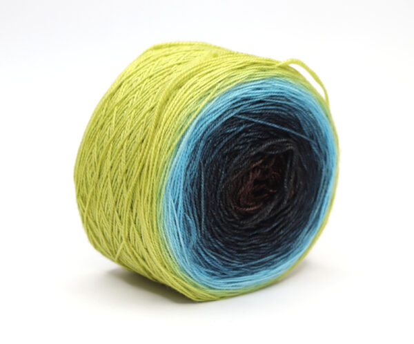 SNEK - hand dyed gradient yarn - 200g ball - merino wool - 251 Borisz