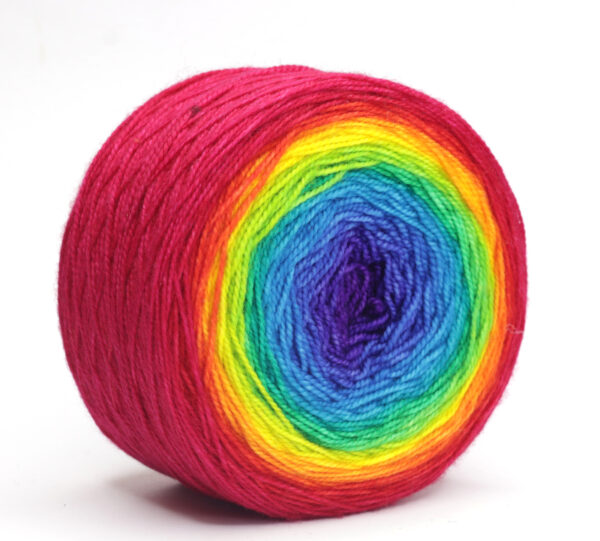 SNEK - hand dyed gradient yarn - 200g ball - merino wool - 19 Panni