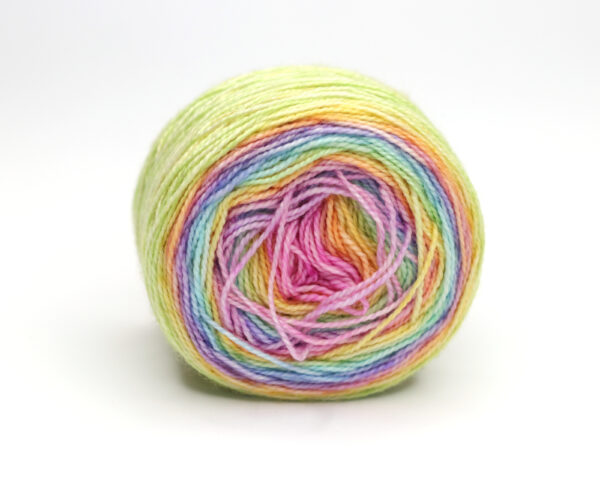 SNEK - hand dyed repeat gradient yarn - 50g - merino wool - H04 Pastel Dream - Image 2