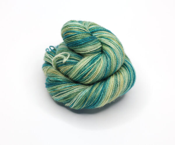 SNEK - hand dyed repeat gradient yarn - 50g - merino wool - H09 Herbal Garden