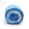 SNEK - hand dyed repeat gradient yarn - 50g - merino wool - H10 Stormy Clouds - Image 2