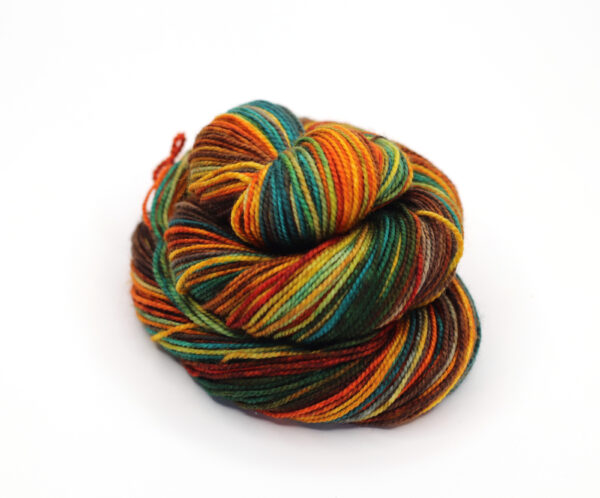SNEK - hand dyed repeat gradient yarn - 50g - merino wool - H12 Magic Mushroom