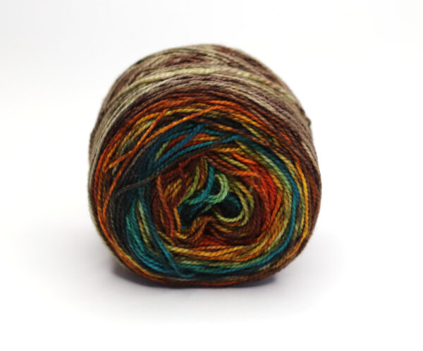 SNEK - hand dyed repeat gradient yarn - 50g - merino wool - H12 Magic Mushroom - Image 2