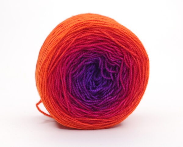 SNEK - hand dyed gradient yarn - merino wool - 03 Viki