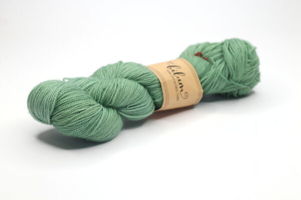 SNEK - hand dyed semisolid yarn - 100g - merino wool - 450-2 sage green