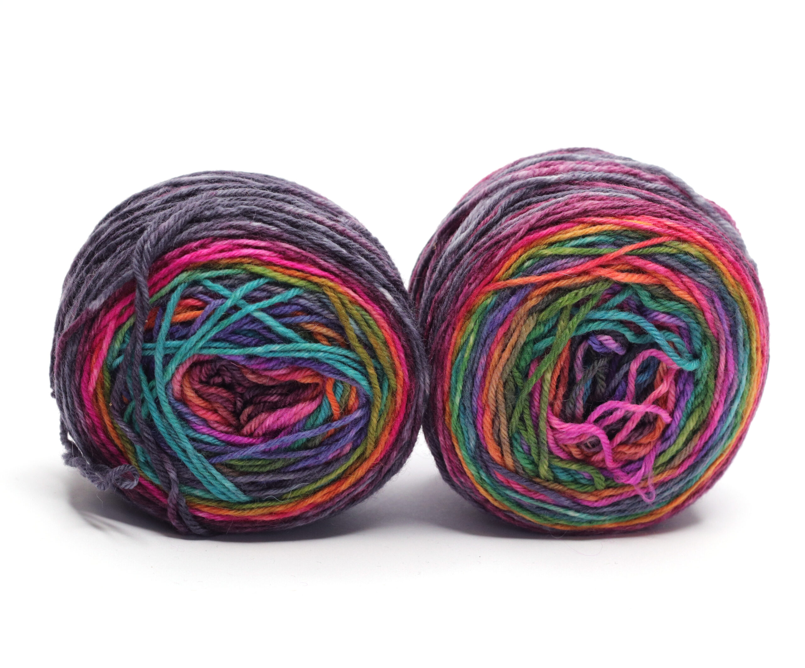 SOK - hand dyed repeat gradient yarn for socks - 2x50g - 240306 OOAK!