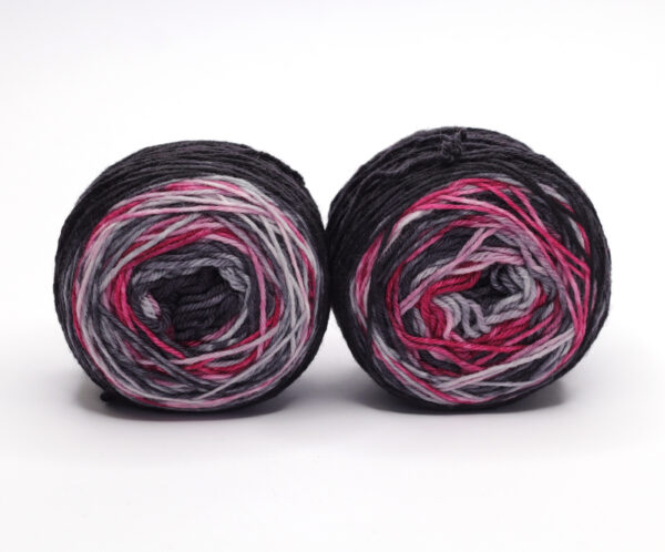 SOK - hand dyed repeat gradient yarn for socks - 2x50g - 240308 OOAK!