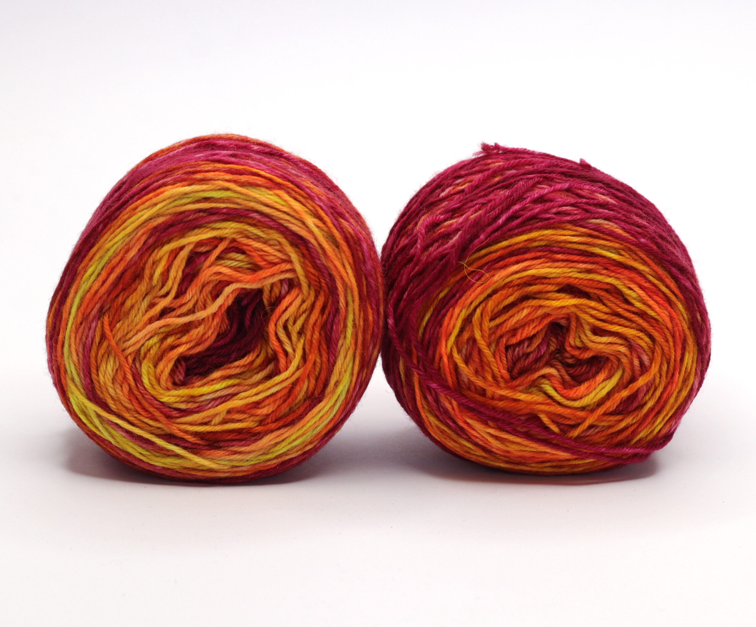 SOK - hand dyed repeat gradient yarn for socks - 2x50g - 240313 OOAK!
