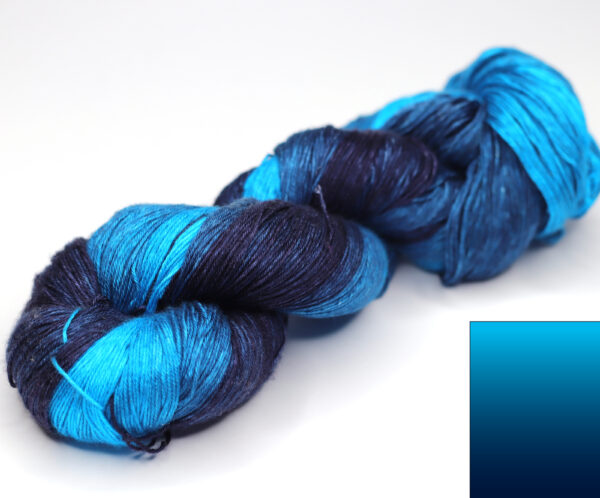 KALANG2 - hand dyed yarn - 200g ball - mulberry silk - 163 Péter